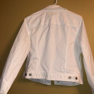 White jean jacket!